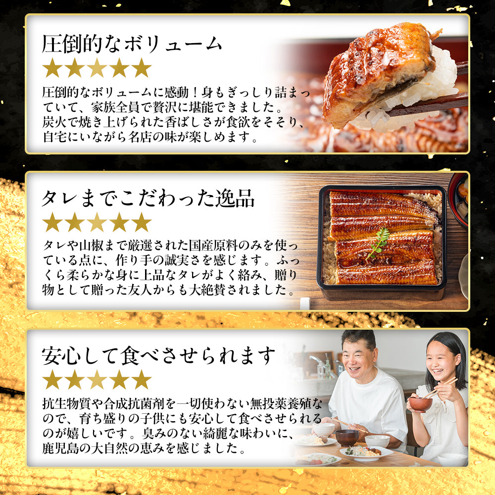 国産うなぎ蒲焼 鹿児島県産